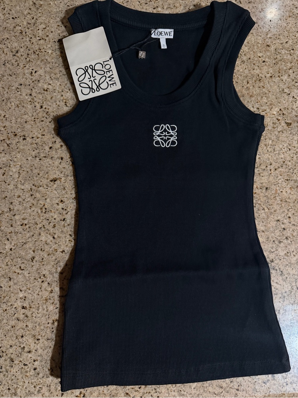 Loewe Anagram ribbed tank